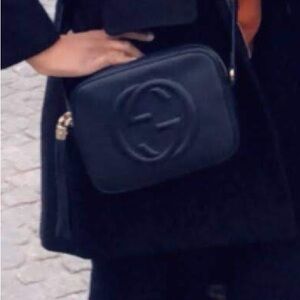 Black Gucci Soho Disco Bag